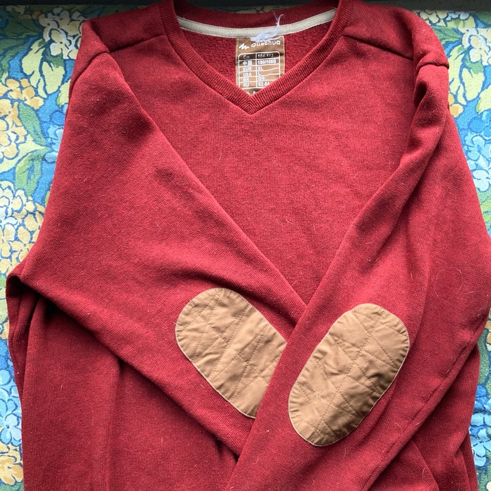 Quechua Sweater with Elbow Pads